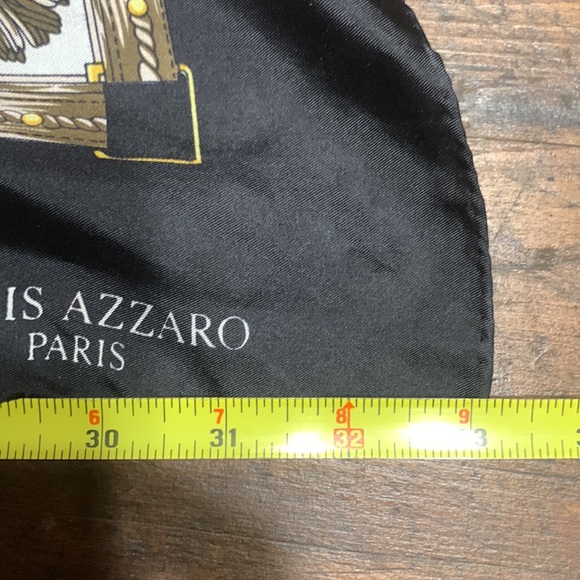 LORIS AZZARO PARIS SILK SCARF EQUESTRIAN HORSEBIT HARNESS CALÈCHE COACH CARRIAGE - Picture 9 of 11